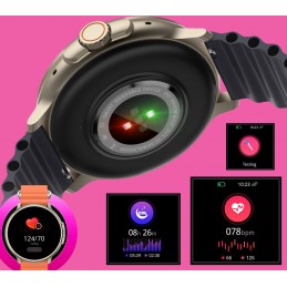 SMARTWATCH UNISEX Rubicon RNCF15 - BLUETOOTH CALL, WIRELESS CHARGING (sr057b)SMARTWATCH UNISEX Rubicon RNCF15 - BLUETOOTH CALL, ŁADOWANIE BEZPRZEWODOWE (sr057b)