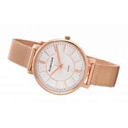 RUBICON RNBE51 WOMEN'S WATCH - GRAPHIC GLASS (zr617g)ZEGAREK DAMSKI RUBICON RNBE51 - SZAFIROWE SZKŁO (zr617g)