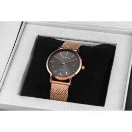 RUBICON RNBD88 WOMEN'S WATCH - rosegold (zr641a)ZEGAREK DAMSKI RUBICON RNBD88 - rosegold (zr641a)