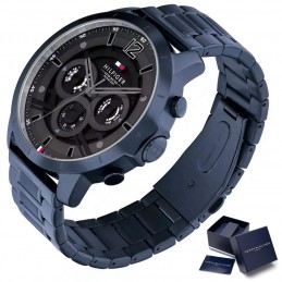 TOMMY HILFIGER LUCA MEN'S WATCH 1710493 (zf082d)ZEGAREK MĘSKI TOMMY HILFIGER LUCA 1710493 (zf082d)