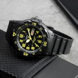 ZEGAREK MĘSKI CASIO MRW-200H-9B (zd147i) + BOXZEGAREK MĘSKI CASIO MRW-200H-9B (zd147i) + BOX