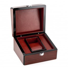 Prezentowe pudełko na zegarek - drewniane LUXPrezentowe pudełko na zegarek - drewniane LUX