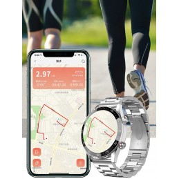 GRAVITY GT4-5 MEN'S SMARTWATCH - MAKING CALLS, STEPWATCH (sg023e)SMARTWATCH MĘSKI Gravity GT4-5 - WYKONYWANIE POŁĄCZEŃ, KROKOMIERZ (sg023e)