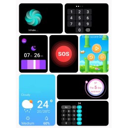 SMARTWATCH UNISEX GRAVITY GT3-3 - BLUETOOTH CONNECTIONS, OWN dial (sg022c)SMARTWATCH UNISEX GRAVITY GT3-3 - ROZMOWY BLUETOOTH, WŁASNE TARCZE (sg022c)