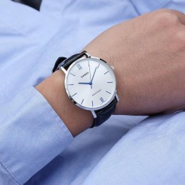 ZEGAREK DAMSKI CASIO LTP-VT01L-7B1  + BOXZEGAREK MĘSKI CASIO MTP-VT01L-7B1 (zd165d) - KLASYKA + BOX