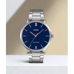 ZEGAREK DAMSKI CASIO LTP-VT01D-2B  + BOXZEGAREK MĘSKI CASIO MTP-VT01D-2B (zd165c) - KLASYKA + BOX