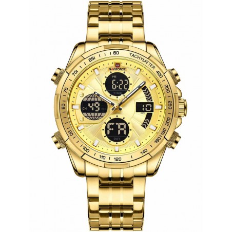 NAVIFORCE MEN'S WATCH NF9197S G/G/G + BOX