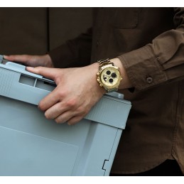 NAVIFORCE MEN'S WATCH NF9197S G/G/G + BOXZEGAREK MĘSKI NAVIFORCE NF9197S- (zn130d) + BOX