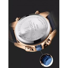 NAVIFORCE MEN'S WATCH NF9197L RG/BE/BE + BOXZEGAREK MĘSKI NAVIFORCE NF9197L- (zn127d) + BOX