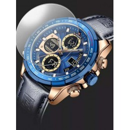 NAVIFORCE MEN'S WATCH NF9197L RG/BE/BE + BOXZEGAREK MĘSKI NAVIFORCE NF9197L- (zn127d) + BOX