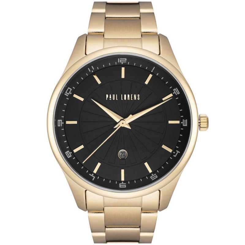 PAUL LORENS MALE WATCH - PL12156B2-1D1 (zg357c) + BOX  ZEGAREK MĘSKI PAUL LORENS - PL12156B2-1D1 (zg357c) + BOX