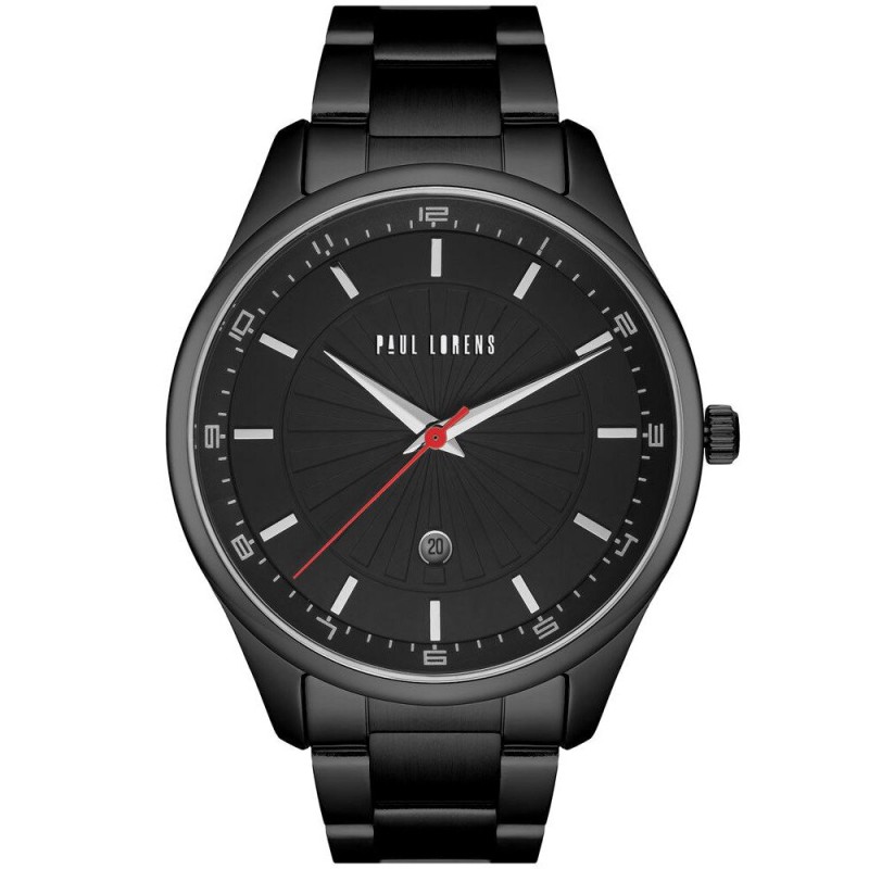 PAUL LORENS MALE WATCH - PL12156B2-1A5 (zg357d) + BOX  ZEGAREK MĘSKI PAUL LORENS - PL12156B2-1A5 (zg357d) + BOX