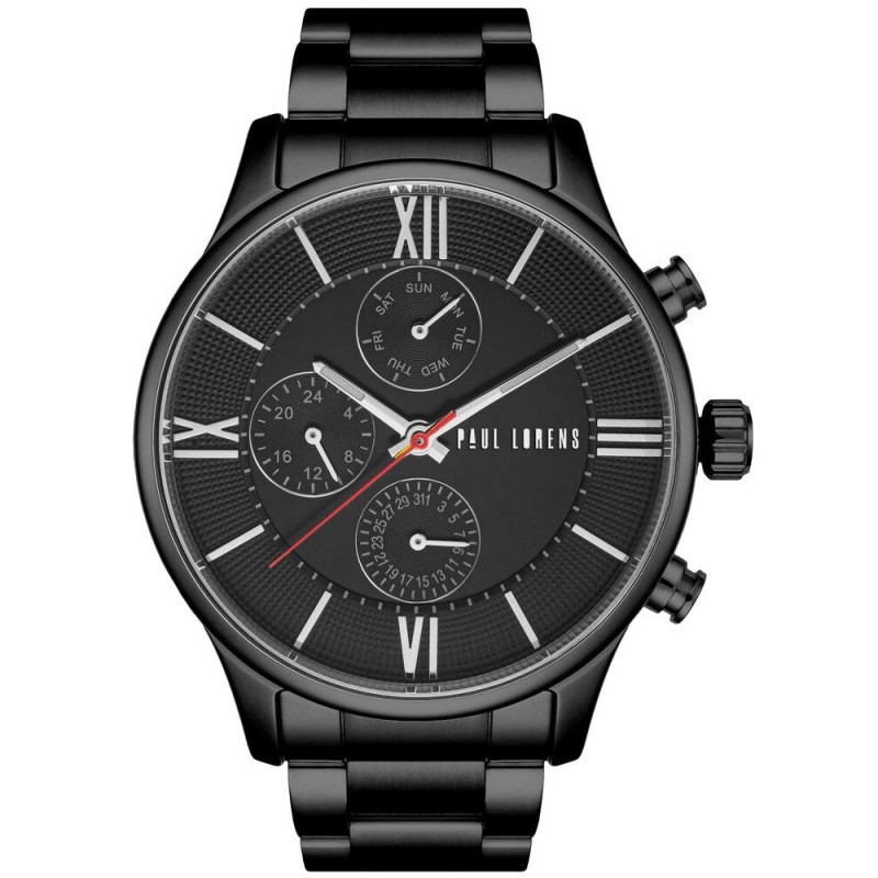 PAUL LORENS MALE WATCH - PL11652B6-1A5 (zg356d) + BOX  ZEGAREK MĘSKI PAUL LORENS - PL11652B6-1A5 (zg356d) + BOX