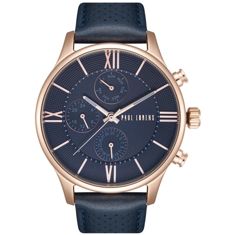 PAUL LORENS MALE WATCH - PL11652A6-6F3 (zg355d) + BOX  ZEGAREK MĘSKI PAUL LORENS - PL11652A6-6F3 (zg355d) + BOX