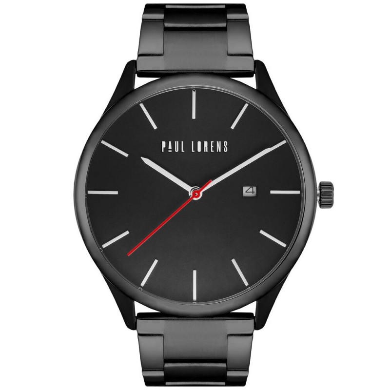 PAUL LORENS MALE WATCH - PL1273B-1A5 (zg358d) + BOX  ZEGAREK MĘSKI PAUL LORENS - PL1273B-1A5 (zg358d) + BOX