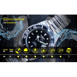 INVICTA PRO DIVER 8926OB MEN'S WATCH - AUTOMATIC WR200, 40mm envelope (zv001c)ZEGAREK MĘSKI INVICTA PRO DIVER 8926OB - AUTOMAT WR200, koperta 40mm (zv001c)
