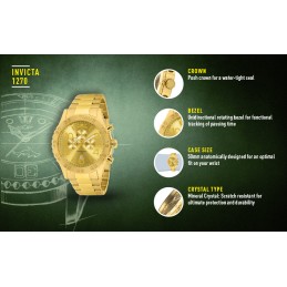 INVICTA Specialty 1270 MALE WATCH + BOXZEGAREK MĘSKI INVICTA Specialty 1270 + BOX