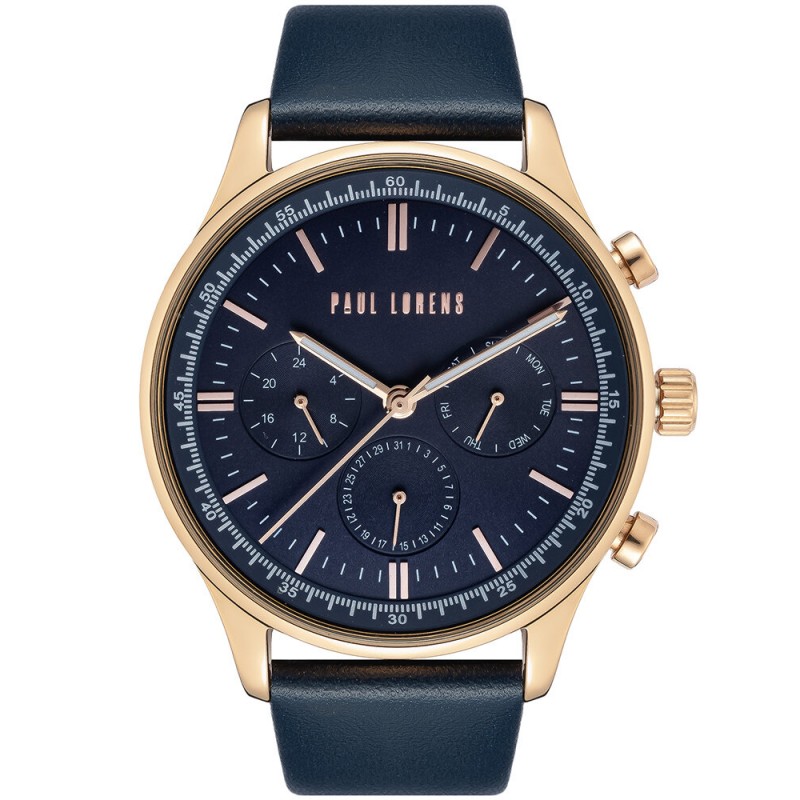 PAUL LORENS MALE WATCH - PL10602A2-6F3 (zg362d) + BOX  ZEGAREK MĘSKI PAUL LORENS - PL10602A2-6F3 (zg362d) + BOX