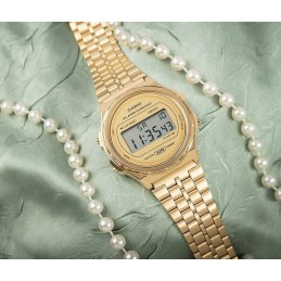 CASIO Vintage Iconic A171WEG-9ADF WOMEN'S WATCH + BOXZEGAREK DAMSKI CASIOA Vintage Iconic 171WEG-9AEF + BOX