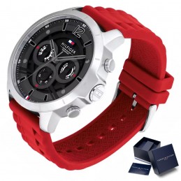 TOMMY HILFIGER LUCA MEN'S WATCH 1710490 (zf082a)ZEGAREK MĘSKI TOMMY HILFIGER LUCA 1710490 (zf082a)