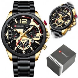 ZEGAREK MĘSKI CURREN 8395 (zc019d) - CHRONOGRAFZEGAREK MĘSKI CURREN 8395 (zc019d) - CHRONOGRAF