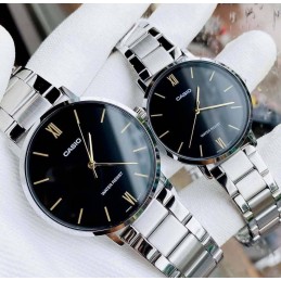 ZEGAREK DAMSKI CASIO LTP-VT01D-1B + BOXZEGAREK DAMSKI CASIO LTP-VT01D-1B KLASYKA + BOX