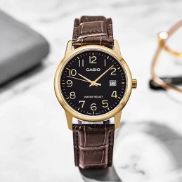 ZEGAREK MĘSKI CASIO MTP-V002GL-1B + BOXZEGAREK MĘSKI CASIO MTP-V002GL-1B + BOX