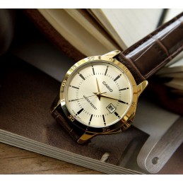 ZEGAREK MĘSKI CASIO MTP-V004GL-9A (zd046c) + BOXZEGAREK MĘSKI CASIO MTP-V004GL 9A (zd046c) + BOX