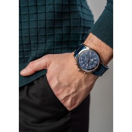 PAUL LORENS MEN'S WATCH - PL3844B2-6F3 + BOXZEGAREK MĘSKI PAUL LORENS - PL3844B2-6F3 (zg363e) + BOX