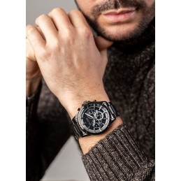 PAUL LORENS MALE WATCH - PL13605B-1A5 (zg359d) + BOXZEGAREK MĘSKI PAUL LORENS - PL13605B-1A5 (zg359d) + BOX