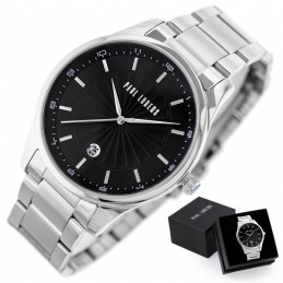 PAUL LORENS MALE WATCH - PL12156B2-1C1 (zg357a) + BOXZEGAREK MĘSKI PAUL LORENS - PL12156B2-1C1 (zg357a) + BOX
