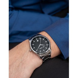 PAUL LORENS MALE WATCH - PL12156B2-1C1 (zg357a) + BOXZEGAREK MĘSKI PAUL LORENS - PL12156B2-1C1 (zg357a) + BOX
