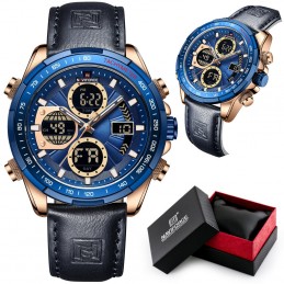 NAVIFORCE MEN'S WATCH NF9197L RG/BE/BE + BOXZEGAREK MĘSKI NAVIFORCE NF9197L- (zn127d) + BOX