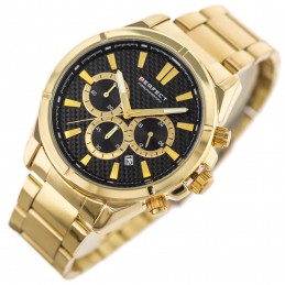 ZEGAREK MĘSKI PERFECT M501CH-06 - CHRONOGRAF (zp381b) + BOXZEGAREK MĘSKI PERFECT M501CH-06 - CHRONOGRAF (zp381b) + BOX