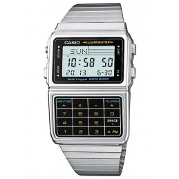 ZEGAREK MĘSKI CASIO VINTAGE DATABANK DBC-611-1D + BOXZegarek Casio Databank DBC-611-1D