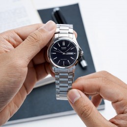 KLASYCZNY ZEGAREK MĘSKI CASIO MTP-1239D-1A - MULTIDATA  + BOXZEGAREK MĘSKI CASIO MTP-1239D-1A - MULTIDATA (zd040b) + BOX