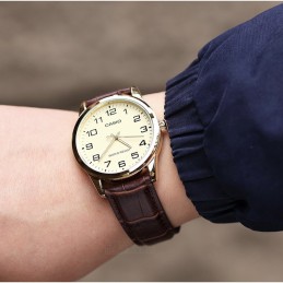 ZEGAREK MĘSKI CASIO MTP-V001GL-9B (zd080e) + BOXZEGAREK MĘSKI CASIO MTP-V001GL-9BUDF (zd080e) + BOX