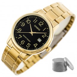 ZEGAREK MĘSKI CASIO MTP-V002G-1B (zd103a) + BOXZEGAREK MĘSKI CASIO MTPV002g-1BUDF (zd103a) + BOX