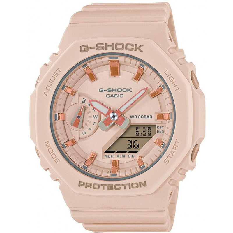 ZEGAREK DAMSKI G-SHOCK GMA-S2100-4AER + BOX  Zegarek Casio G-Shock GMA-S2100-4AER