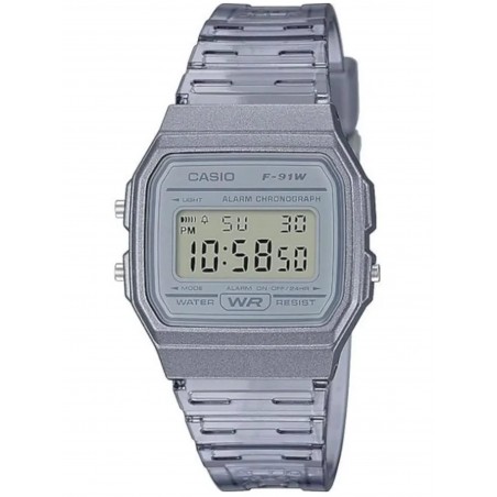 Zegarek Unisex Casio Retro Vintage F-91WS-8DF(zd648d)