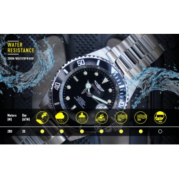 INVICTA DIVER PROFESSIONAL MALE WATCH 29185 - AUTOMAT WR200, 42mm case (zv004c)ZEGAREK MĘSKI INVICTA DIVER PROFESSIONAL 29185 - AUTOMAT WR200, koperta 42mm  (zv004c)