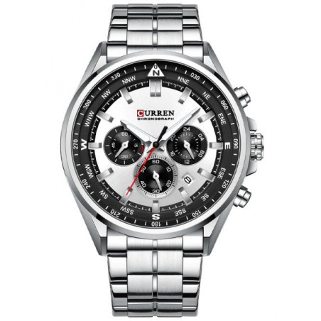 MEN'S WATCH CURREN 8399 (zc016a -CHRONOGRAPH +BOX