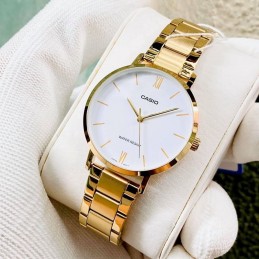 ZEGAREK DAMSKI CASIO LTP-VT01G-7BUDF + BOXZEGAREK DAMSKI CASIO LTP-VT01G-7BUDF + BOX