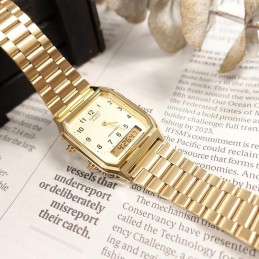 ZEGAREK UNISEX CASIO AQ-230GA-9DMQYES Vintage Maxi + BOXZEGAREK UNISEX CASIO AQ-230GA-9DMQYES Vintage Maxi + BOX