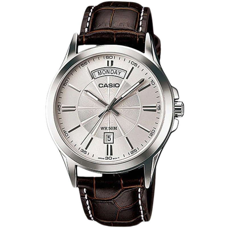 ZEGAREK MĘSKI CASIO MTP-1381L-7AV + BOX  ZEGAREK MĘSKI CASIO MTP1381L-7AV + BOX