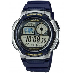 ZEGAREK MĘSKI CASIO AE-1000W 2AV (zd073e) - WORLD TIME + BOXZEGAREK MĘSKI CASIO AE-1000W 2AV (zd073e) - WORLD TIME + BOX