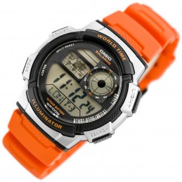 ZEGAREK MĘSKI CASIO AE-1000W 4BV (zd073d) - WORLD TIME + BOXZEGAREK MĘSKI CASIO AE-1000W 4BV (zd073d) - WORLD TIME + BOX
