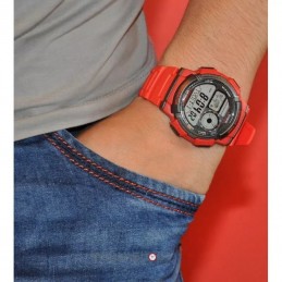 ZEGAREK MĘSKI CASIO AE-1000W 4AV (zd073c) - WORLD TIME + BOXZEGAREK MĘSKI CASIO AE-1000W 4AV (zd073c) - WORLD TIME + BOX