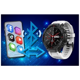 GRAVITY GT7-6 MEN'S SMARTWATCH - MAKING CALLS (sg016f)SMARTWATCH MĘSKI GRAVITY GT7-6 - WYKONYWANIE POŁĄCZEŃ (sg016f)