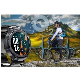 GRAVITY GT8-2 MEN'S SMARTWATCH - with GPS (sg017b)SMARTWATCH MĘSKI GRAVITY GT8-2 - GPS (sg017b)